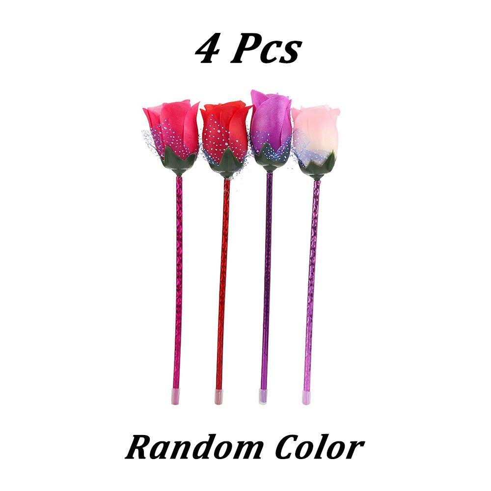 New Students School Ballpoint Pen Stationery Valentine's Day Rose Flower