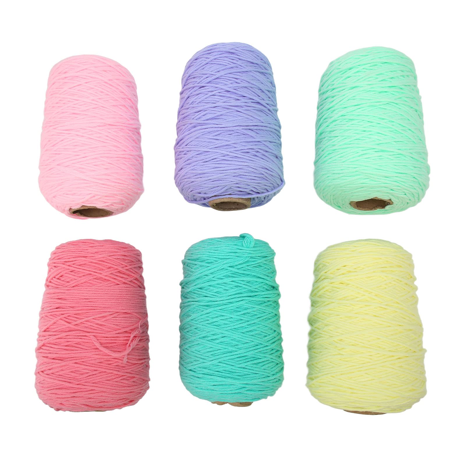 

Tufting Yarn, Carpet Knitting Yarn, Rug Carpet Yarn, Handmade Material, 6 Rolls, 8 Strands, Fade-Resistant, Shrink-Resistant