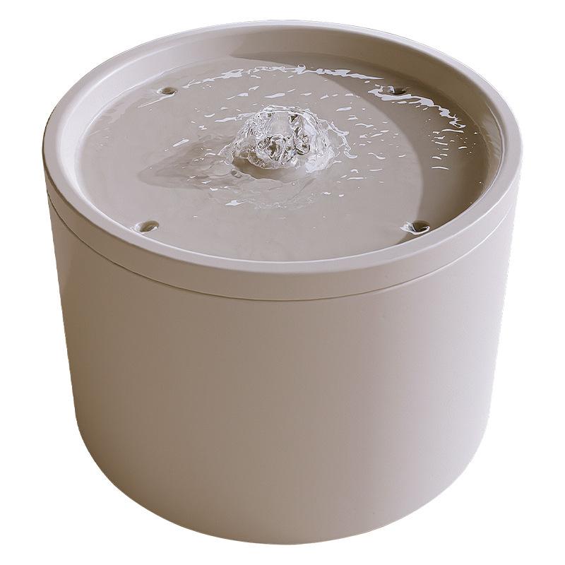 Cat Automatic Water Dispenser, Flowing Silent Circulation Filtration Ceramic Water Feeder, Pet Supplies