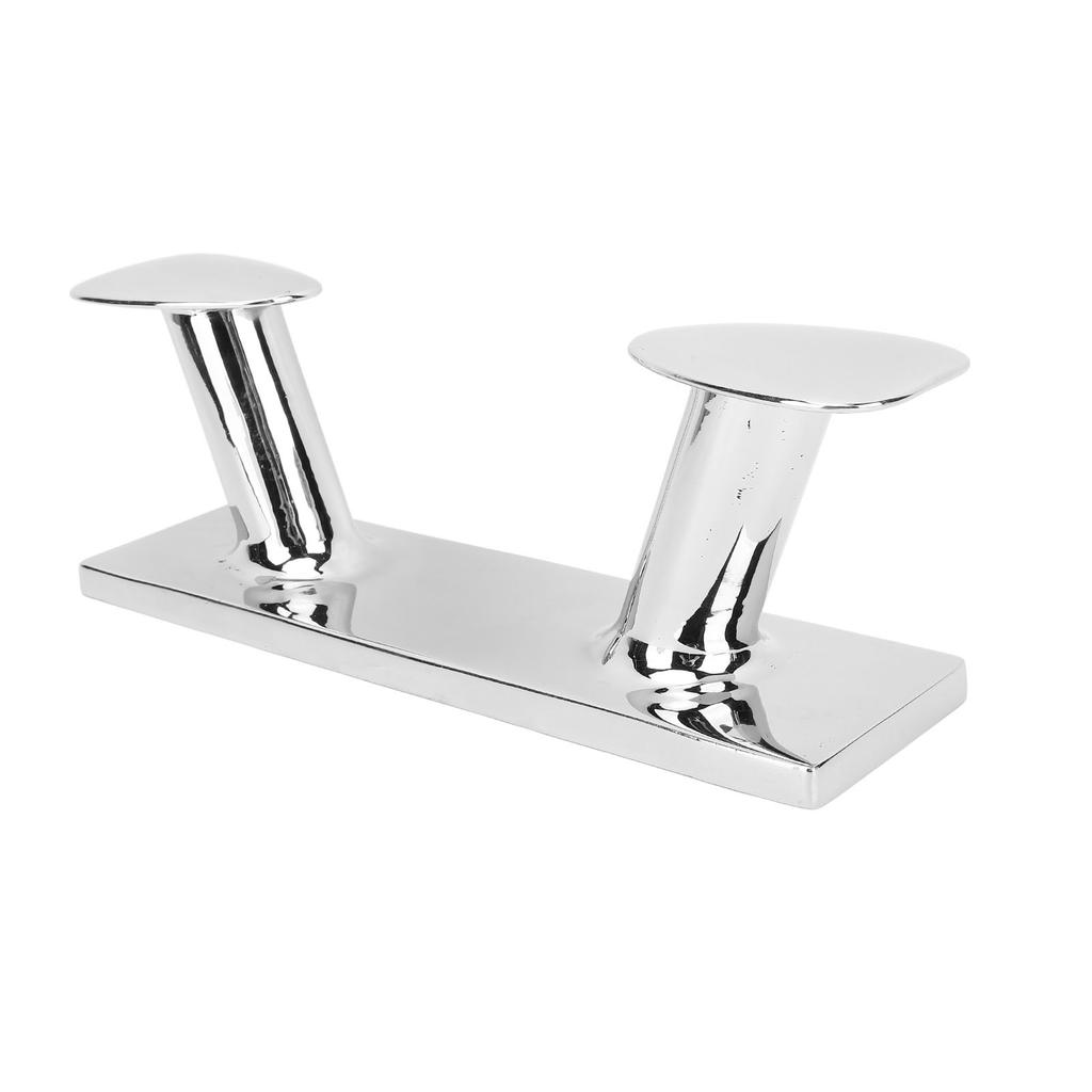 Boat Bollard 12 Inch 316 Stainless Steel Rust Prevention Marine Cleat for Dock Deck