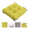 Thick Square Chair Cushion Features Nonslip Base Ideal For Home Offices And Restaurant Seatings