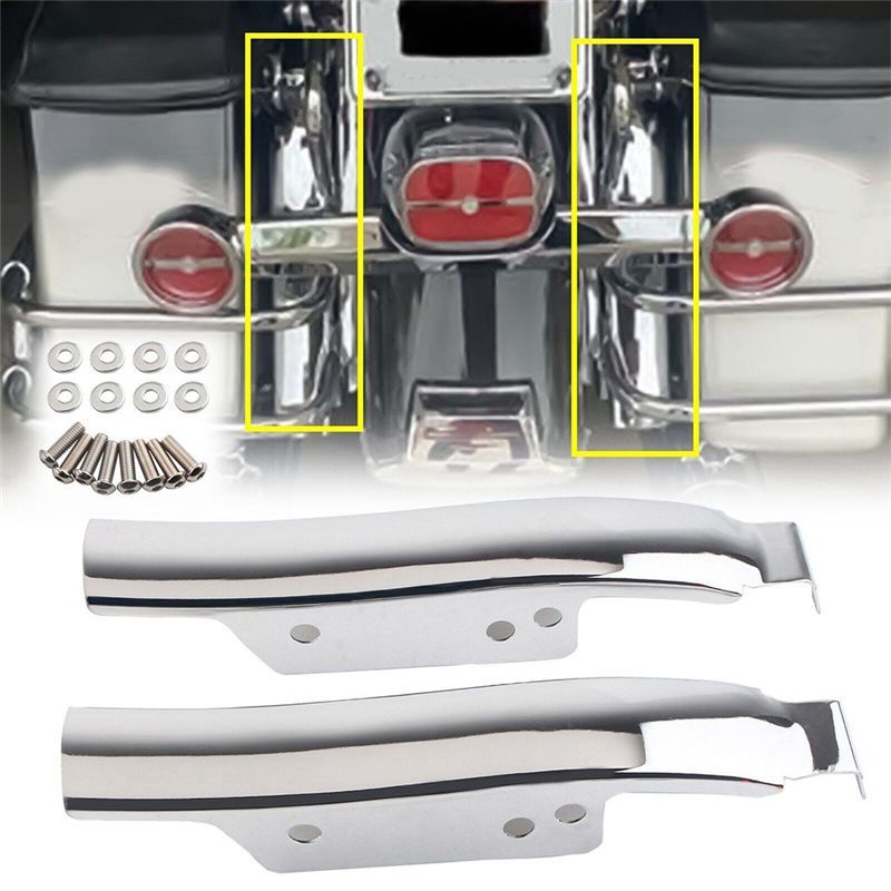 Durable-Rear Fender Saddlebag Filler Panel Strips Fit For Touring Road Glide FLTR Replacement