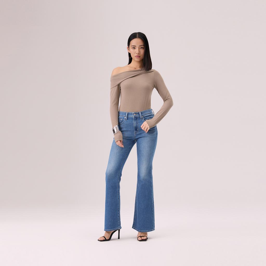 Levis Standard Off-Shoulder T-Shirt Women tops 005IT-0002