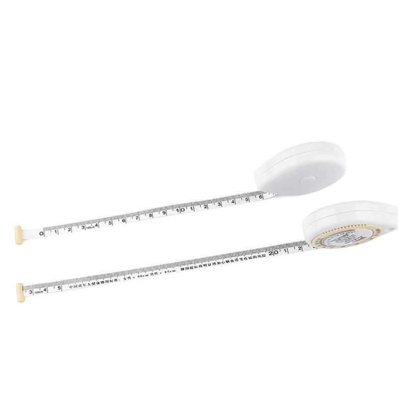 Tapes Body Measuring Fat Measure Retractable Measurement Bmi Rulers Tool Sewing Tapes Soft Cloth Flexible Measuring Tapes