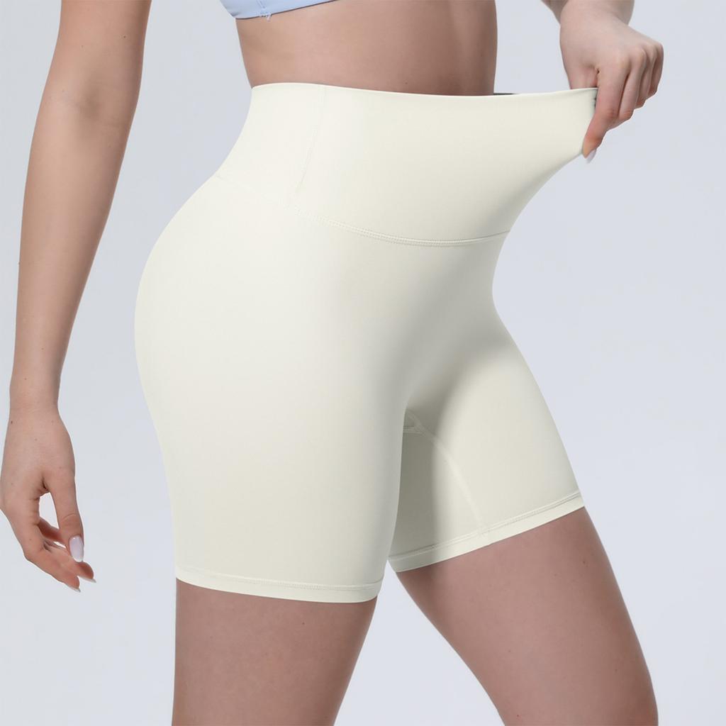 Women High Waist Yoga Shorts Seamless Stretchy Athletic Biker Shorts for Running Workout Gym Fitness Training
