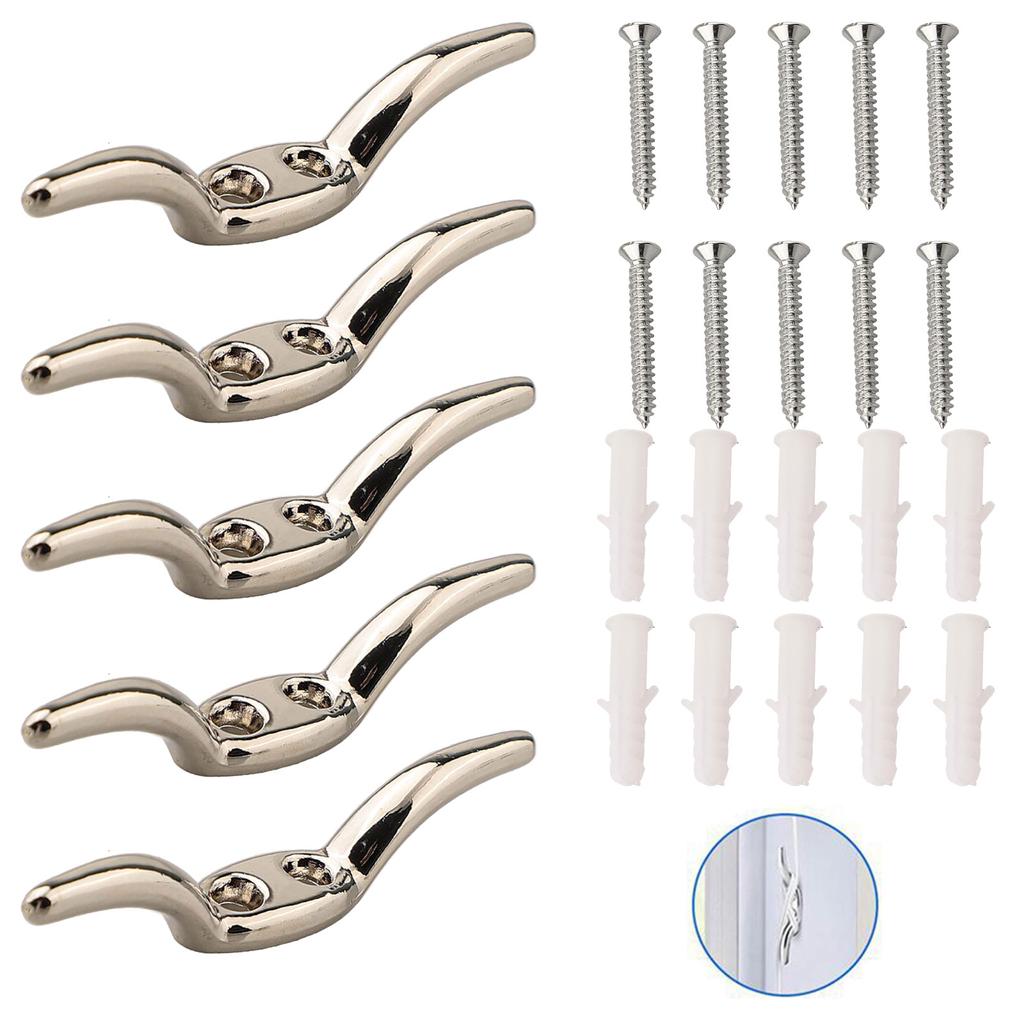 Cleat Hooks For Blinds Curtains Blind Cord Hook Roller Positioning Rope Hook Window Hardware Curtains Positioning Hook