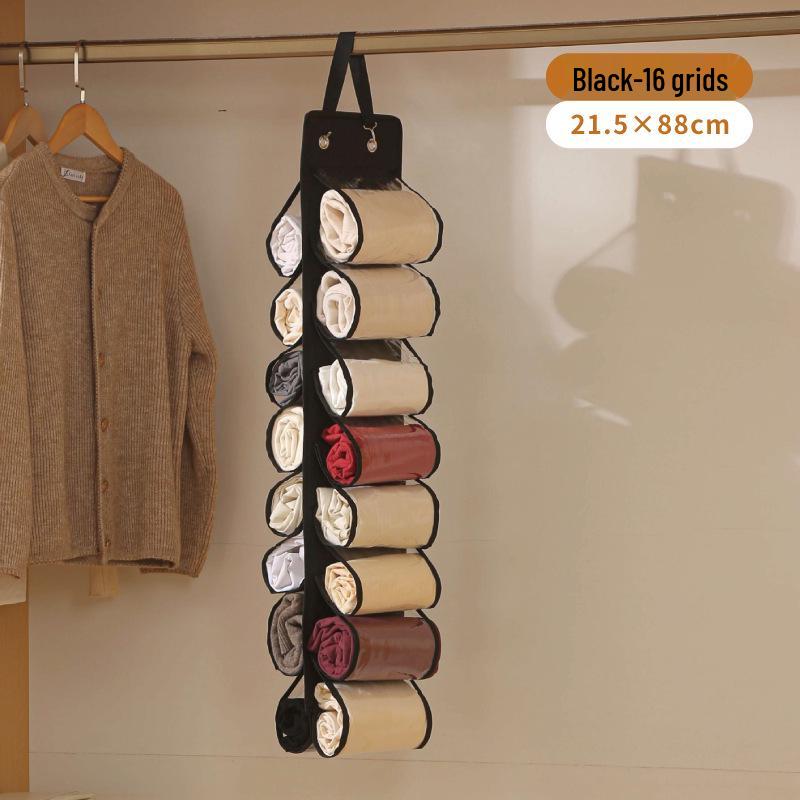 Multifunctional Foldable Hanging Storage Bag for Clothes & Sundries