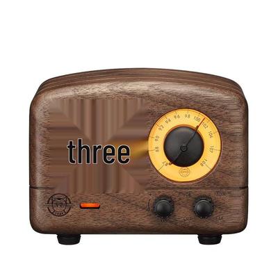 Mao King Little Prince Retro Wooden Portable Bluetooth Speaker CN Plug (adapter Included)