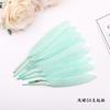 50Pcs20 Colors Colored Goose Feather Small Straight Knife Feather Diy Colored Feather Kindergarten Handmade Feather