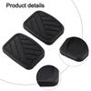 Brake Clutch Pedal Pad Covers 2PCS for Suzuki Kizashi SX4 Grand For Vitara XL7 Aerio Metro Agila OEM Style Kit