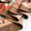 Head Scarf for Women Like Silk Satin Scarf for Hair Wrapping at Night Bandana Square Scarf for Sleeping, Size is 90x90cm