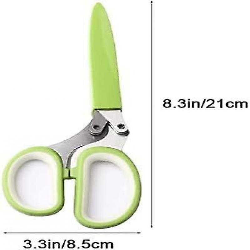 Cive, Spice Scissors, Garlic Scissors, 5 Blade Scissors Herb Scissors Kitchen Scissors Food Scissors Multifunctional Kitchen Scissors Scissors