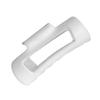 1/2/4Pcs Women Hair Claw Flexible Clamping Lightweight Square Frosting Hairpins Multifunctional Styling Tool