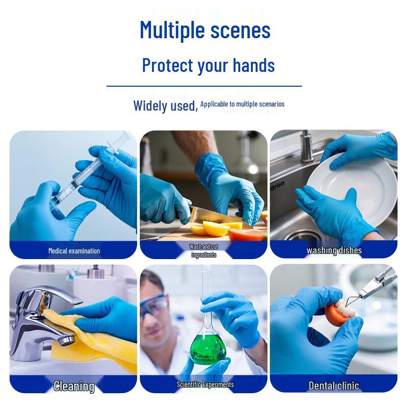 Intco Medical Disposable Nitrile Gloves