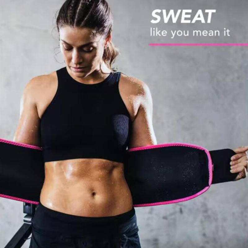 Sports Sweat Waist Protection Belt Fitness Abdomen Elastic Multifunctional Belt For Exercise And Sculpting