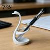 Office Desk Organizer 3D Printed Swan Pen Holder, Decorative Organizer, Aesthetic Storage Environmentally Friendly Cup Container, Minimalist