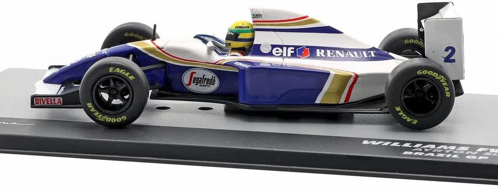 F1 Mini-Auto, GP von Brasilien 1994, Ayrton Senna Rothmans Williams Renault AYRTON SENA 1/43 [Williams FW16] [Artikel]