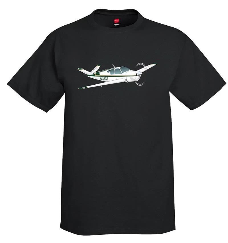 Airplane T-Shirt (Green/Gold) AIR2552FEG35-G1 - Personalized with Your N# L