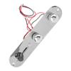 Guitar Control Plate Metal for TL Chrome Plated Prewired Circuit Board Replacement Accessories