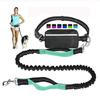 Multifunctional Reflective Waist Bag with Bungee Dog Leash