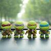 New 4Pcs/Set Ninja Turtle Anime Figure Limited Edition Action Figurine Statue Action Figurine Movable Model Toys Gifts