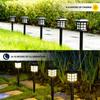 Retro Solar Garden Lamp with Ground Stake for Outdoor Lawn, House, Courtyard, and Atmosphere Lighting