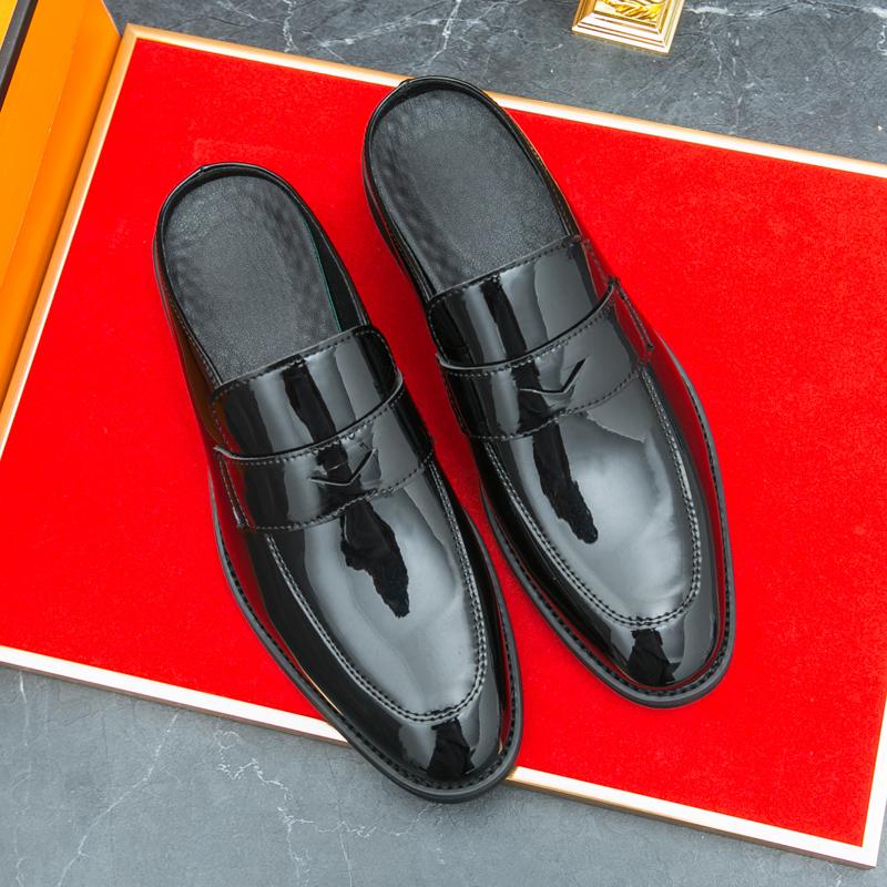 Fashion Social Leather Shoes Men Yuppie Slip On Loafers Male Summer Casua Leather Shoes For Men