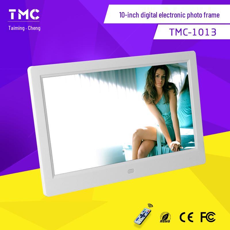 10.1-Inch Digital Photo Frame with HD Video Playback & Multi-Functionality