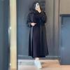 2025 Cross-border European and American Autumn New Korean Version Wears Trench Coat British Style Jacket Sweater Long Hip Skirt