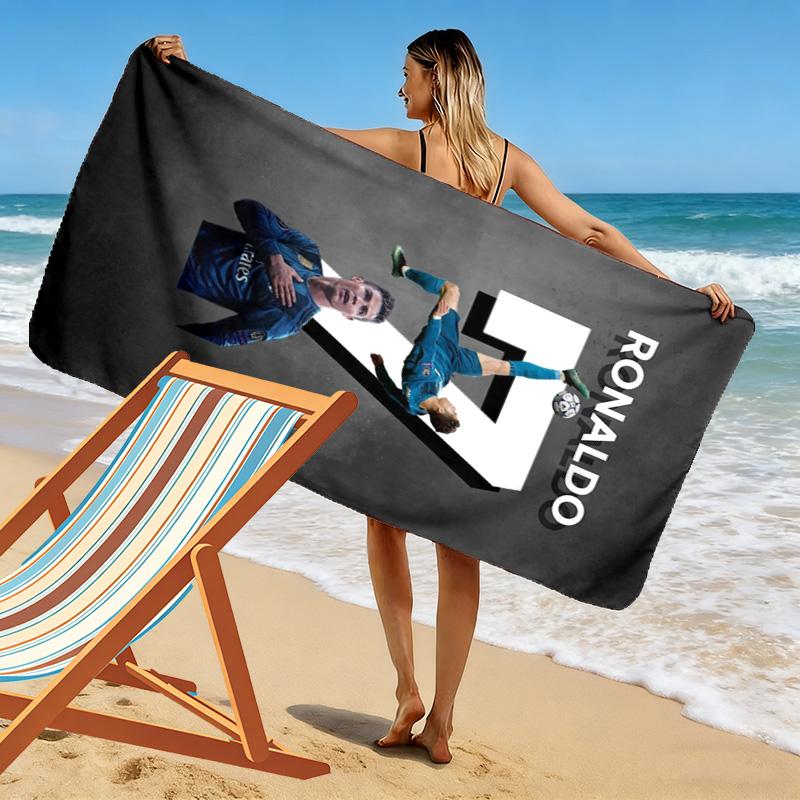 Electric Soccer Triumph beach towel Portable for travel Outdoor camping Outdoor pool towel quick-drying swim towel Absorbent bath towel