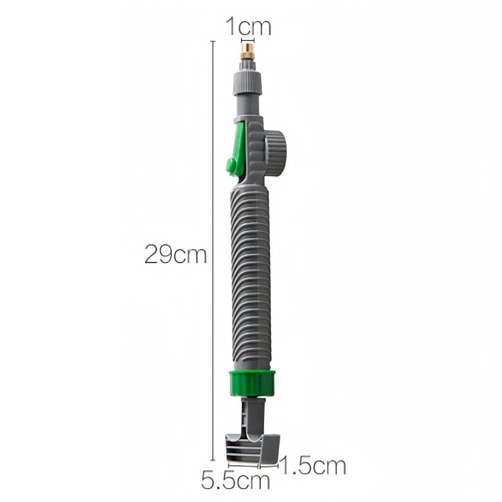 High Pressure Garden Sprayer Adjustable Pull-out Beverage Bottle Sprinkler Nozzle Garden Watering Pressure Spray Gardening Tools