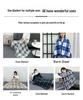 Premium Cozy Fleece Blanket - Warm, Thick, Multi-Functional for Autumn and Winter