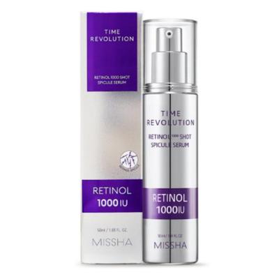 Time Revolution Retinol 1000 Shot Spicule Serum 50ml Korea Beauty