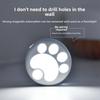 Human Body Sensing Night Light Intelligent LED Light Kitchen Hallway No Punching Magnetic Suction Cat Paw Light Night Light