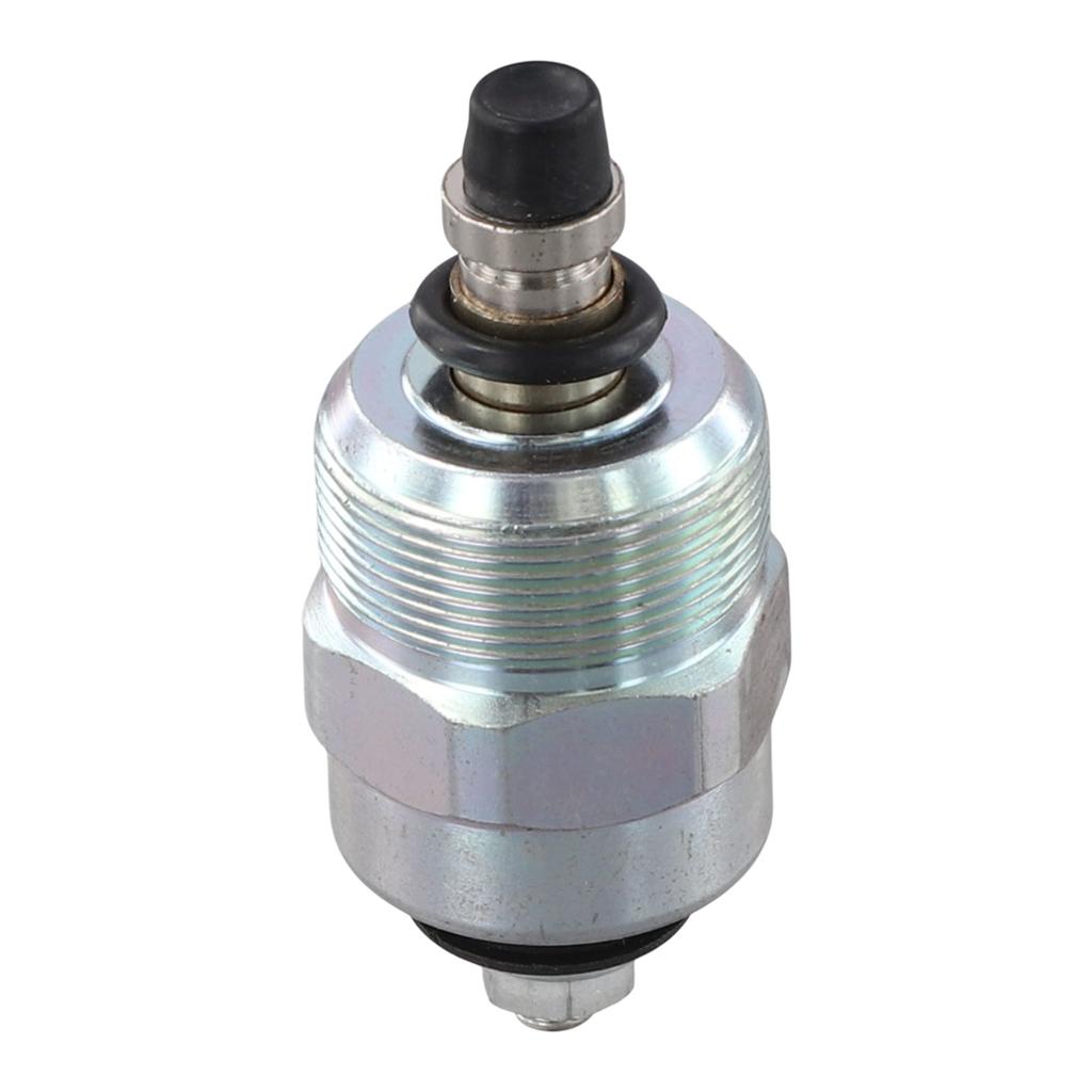 Connector Engine Efficiency Natural Color 12V Solenoid Valve Robust Materials Versatile Compatibility Easy Installation