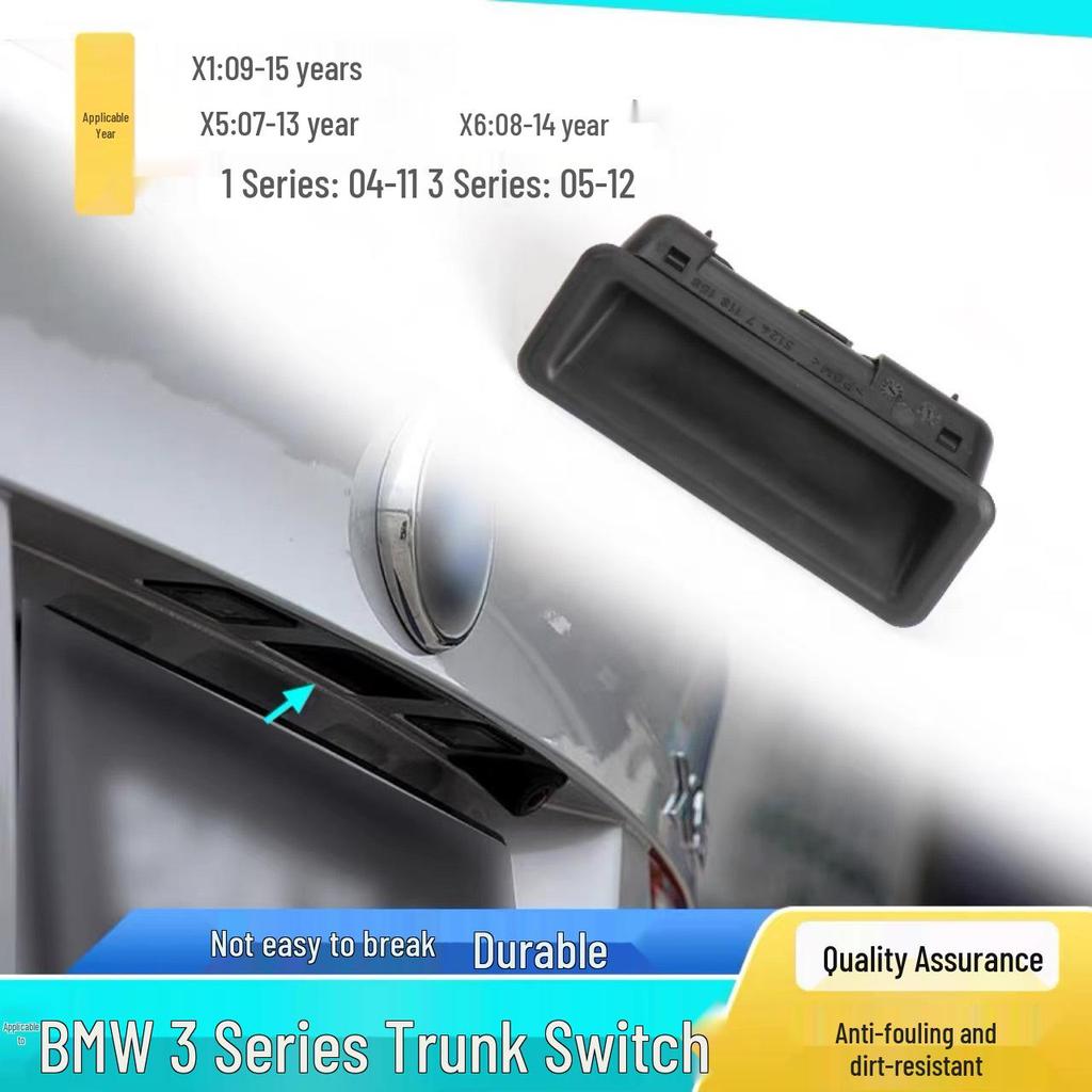 Compatible BMW E90/E70 Trunk and Tailgate Switch, Luggage Compartment Button, Rear Switch 51247118158