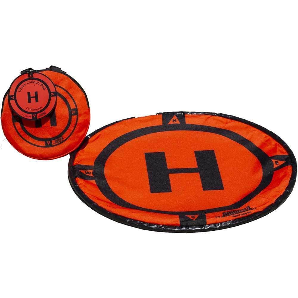 

Heliport 60 Drone Takeoff and Landing Pad 2ft [Hoodman