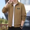 Autumn New Simple and Versatile Spring Long-sleeved Stand-up Neck Jacket Trendy Brand Men's Youth Leisure