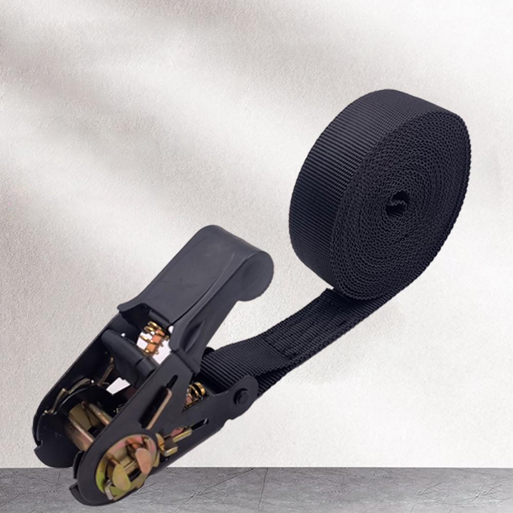 2 Meter Verstellbarer Ratschenspanngurt Stabil mit Krallen Seilspanner Metallschnalle Frachtgurt Rückholer Frachtzurrgurt