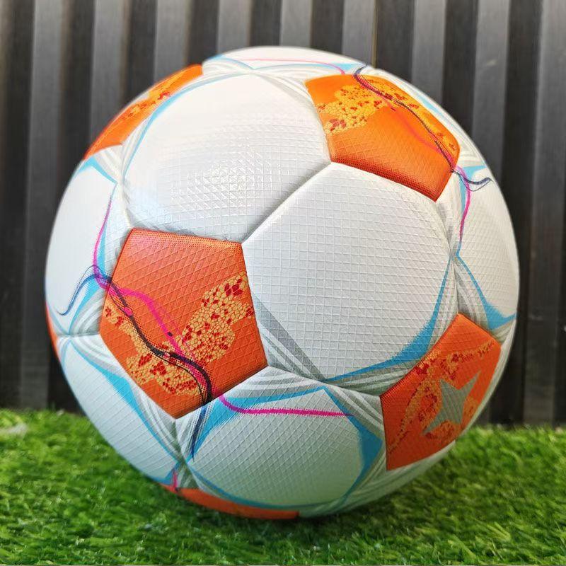Nuovo Gioco Allenamento Calcio Giovani Adulti Incollaggio a Caldo 5 Palloni PU Resistente all'Usura Antiesplosione Calcio