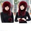 Autumn Winter New Women Faux Fox Fur Outdoor  Keep Warm Protect Ears Tail Russian Snow Hat Caps