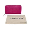 Epi Leather Long Wallet Purse Epi Leather Pink Women M82050 Used