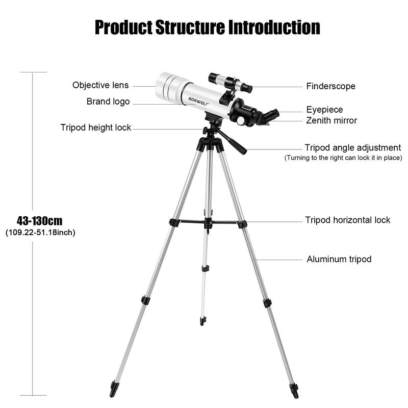 70400 Professional High-definition Astronomical Telescope 333X To See The Moon and Stars Bird Watching Monocular 3I/ATLAS