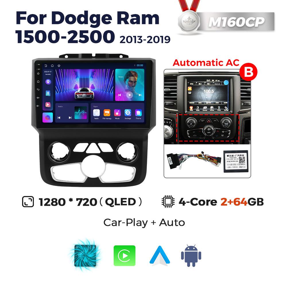 Dodge Ram 2013-2018 Android Navigation System for 1500/2500/3500 Models