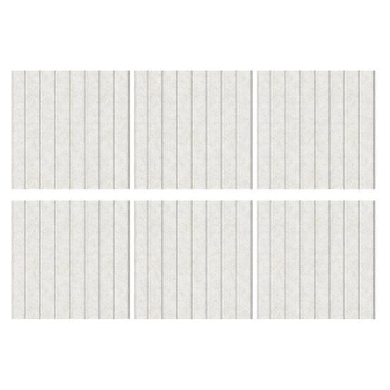 Large Cork Bulletin Board 11.8" X 11.8" Polyester Nail Boards Multi-Purpose Notes Photos Organizer for Office Home Classroom