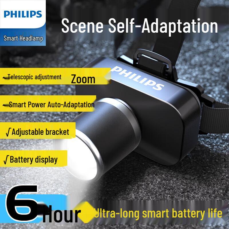 

Philips SFL3347RH 15W Rechargeable LED Headlamp