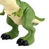 1 Set Swallowing Roaring Dinosaur Toy with Cage Movable Mouth Swing Tail Kids Tyrannosaurus Rex Action Figure Realistic Dino Model Toddlers Boys Girls