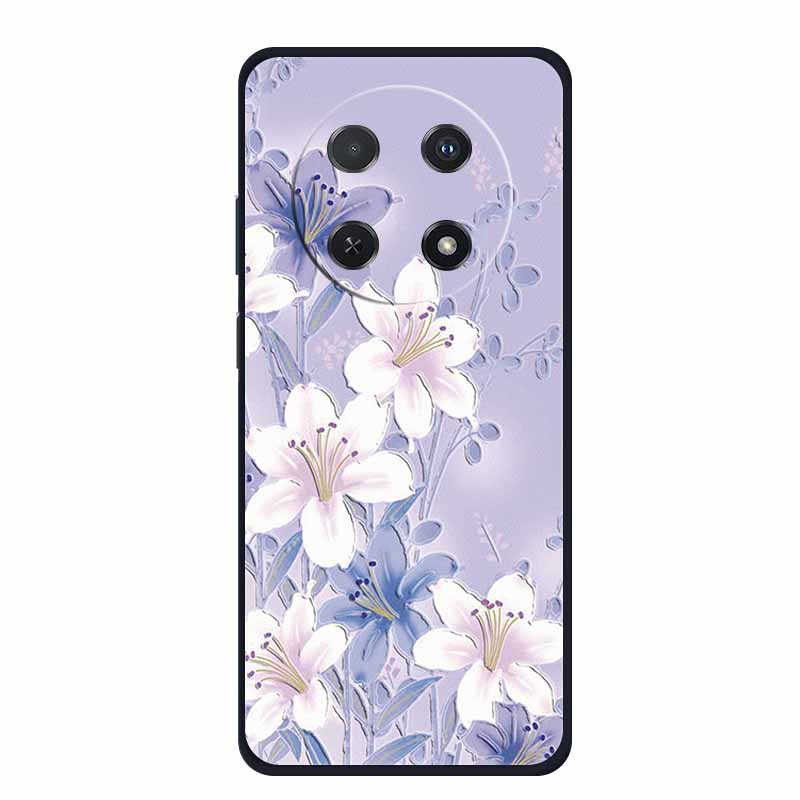 3D Emboss Case For Huawei Nova 14i Phone Case Coque Flowers Silicone Soft Back Cover For Huawei Nova 13i Y91 12i Case Funda Para