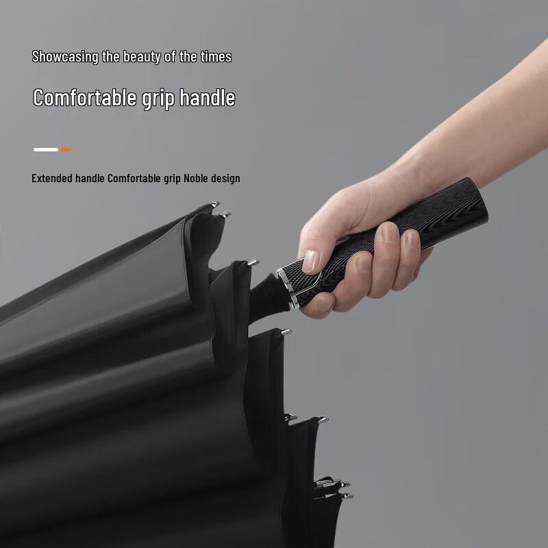 MAYDU M1155 Automatic 12-Rib Windproof Long Handle Umbrella