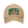Jojo Bizarre Adventure Joseph Joestar Denim Cap Casual Baseball Caps Adjustable Hat Summer Unisex Baseball Hats